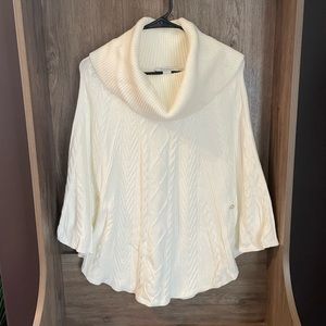 NWOT White House Black Market Poncho Sweater